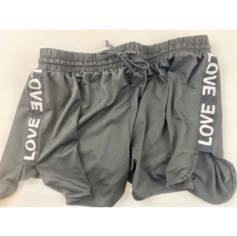 BLACK Hosho Love Shorts. Size 2x. These are actually TRUE BLACK.
